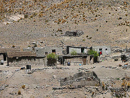 Un village sur les hauts plateaux