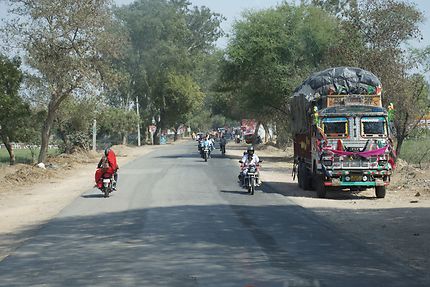 Les routes colorées de l'Inde