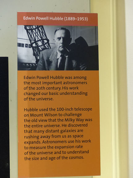 Edwin Hubble, astronome américain 