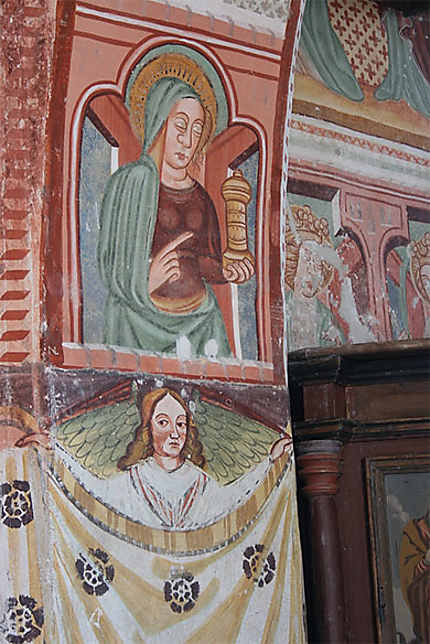 Fresques de l'église Saint Jean-Baptiste