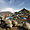 Tibet's flags sur la route de Nam Tso