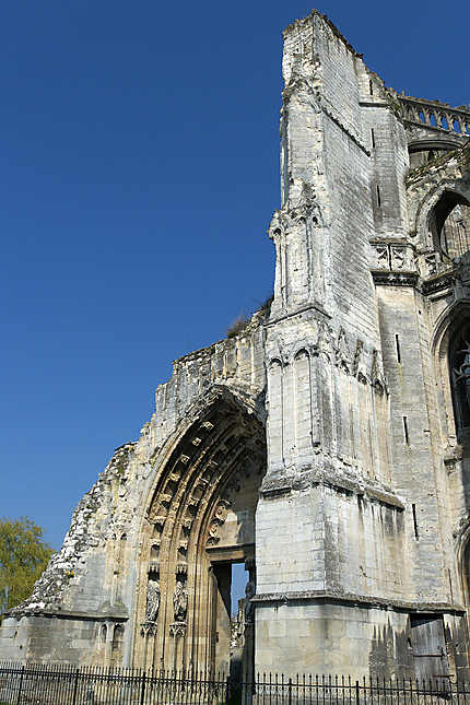 Ruines, abbaye St-Bertin, St-Omer