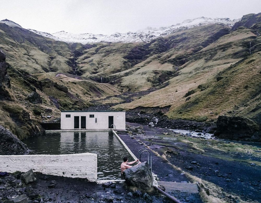 Piscine naturelle de Seljavallalaug 