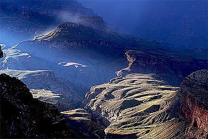 Orage sur le Grand Canyon