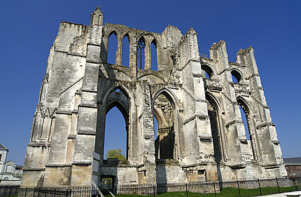 Ruines, abbaye St-Bertin, St-Omer