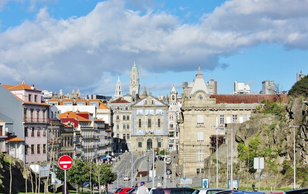 Porto vue de la cathédrale