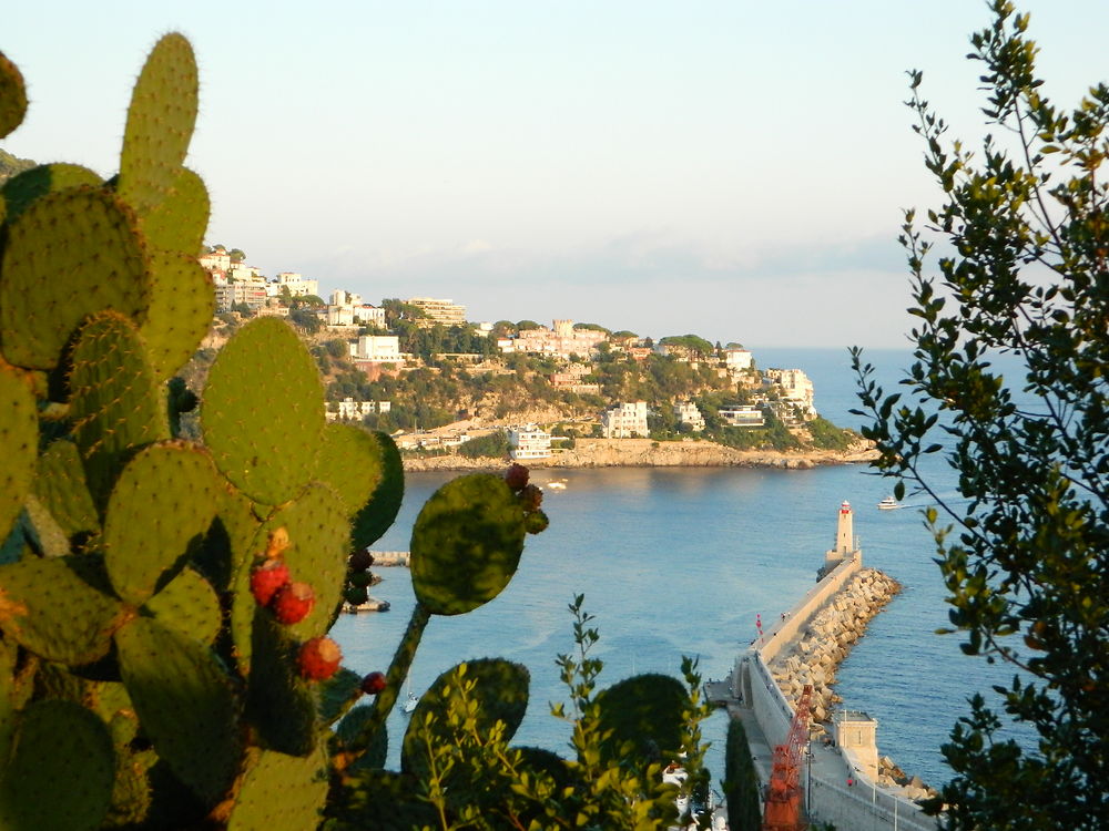 Phare de Nice depuis la colline du château