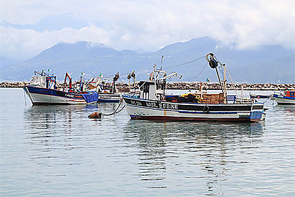 Béjaia - Bateaux de pêche