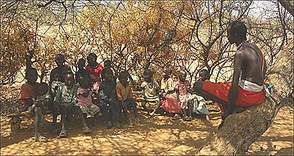 Ecole à Samburu