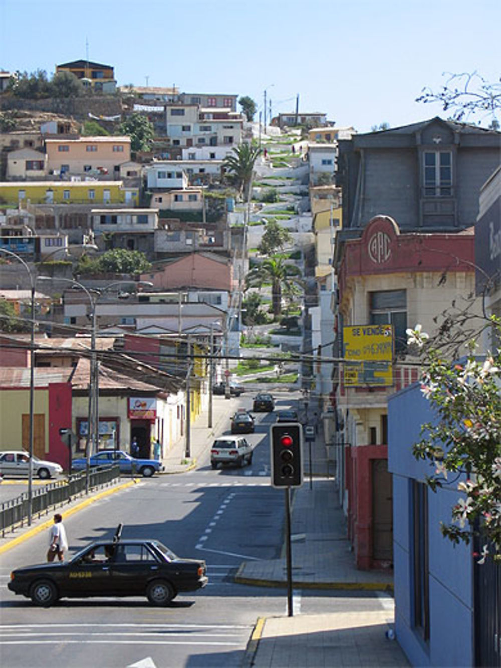 Les escaliers de Coquimbo