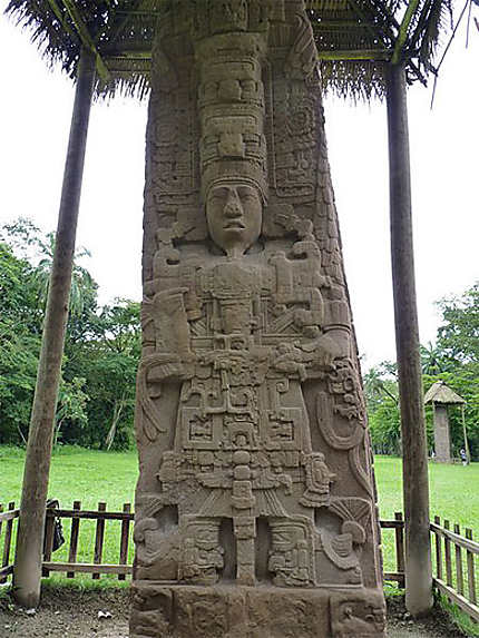 Stèle du site de Quirigua