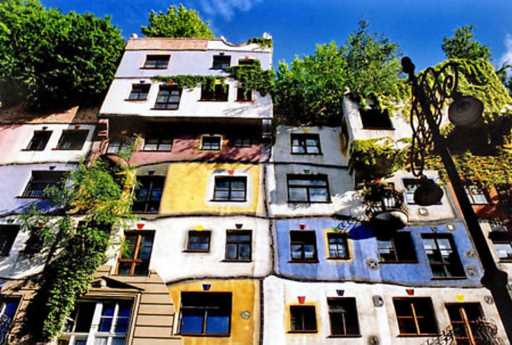 Hundertwasserhaus (Maison de Hundertwasser) - Maurice Frappier