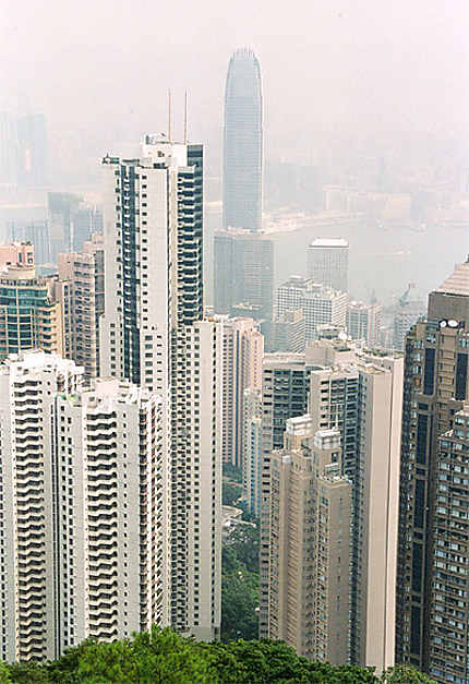 Vue sur Hong Kong