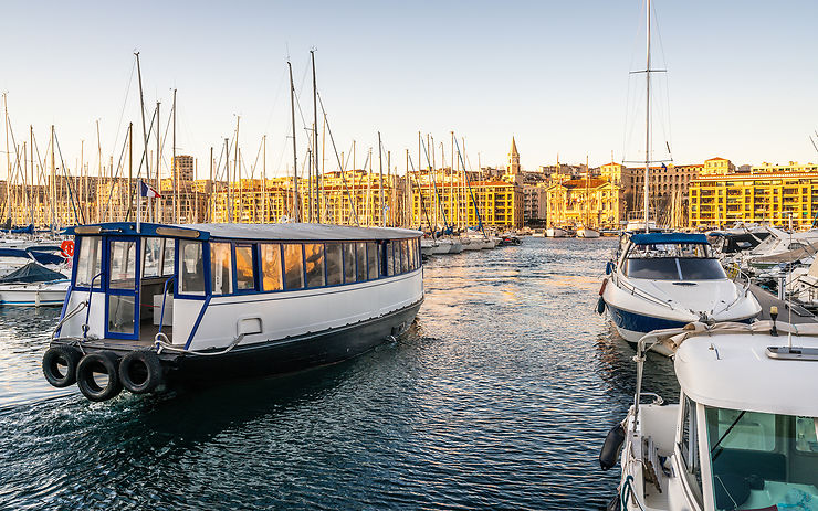 Le Vieux-Port, coeur antique de Marseille