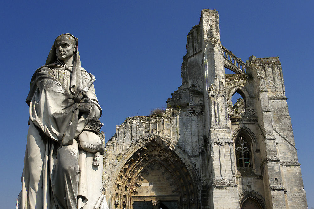 Ruines, abbaye St-Bertin, St-Omer