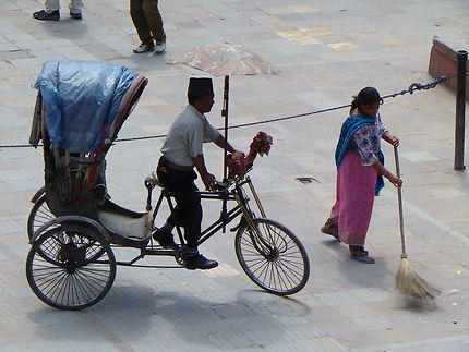 Rickshaw à pédales 