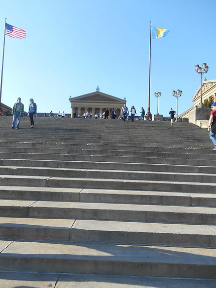 Rocky steps - Philadelphia Museum of Art