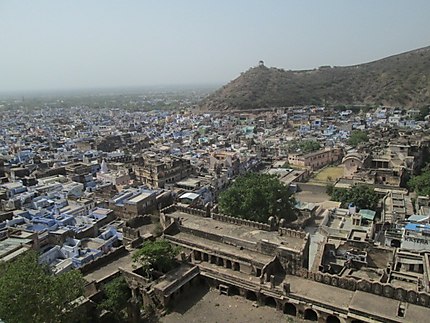 Panorama depuis le palais de Bundi