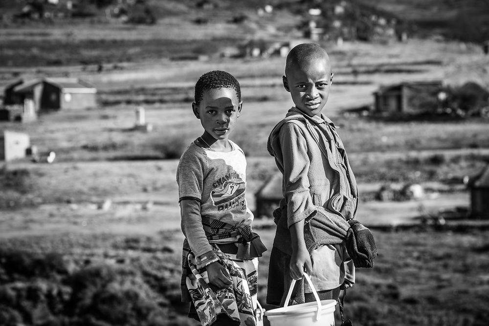 Enfants du Lesotho