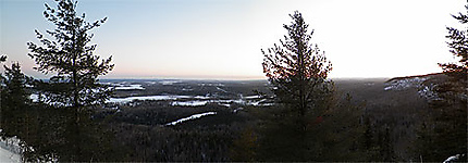 Panorama d'hiver
