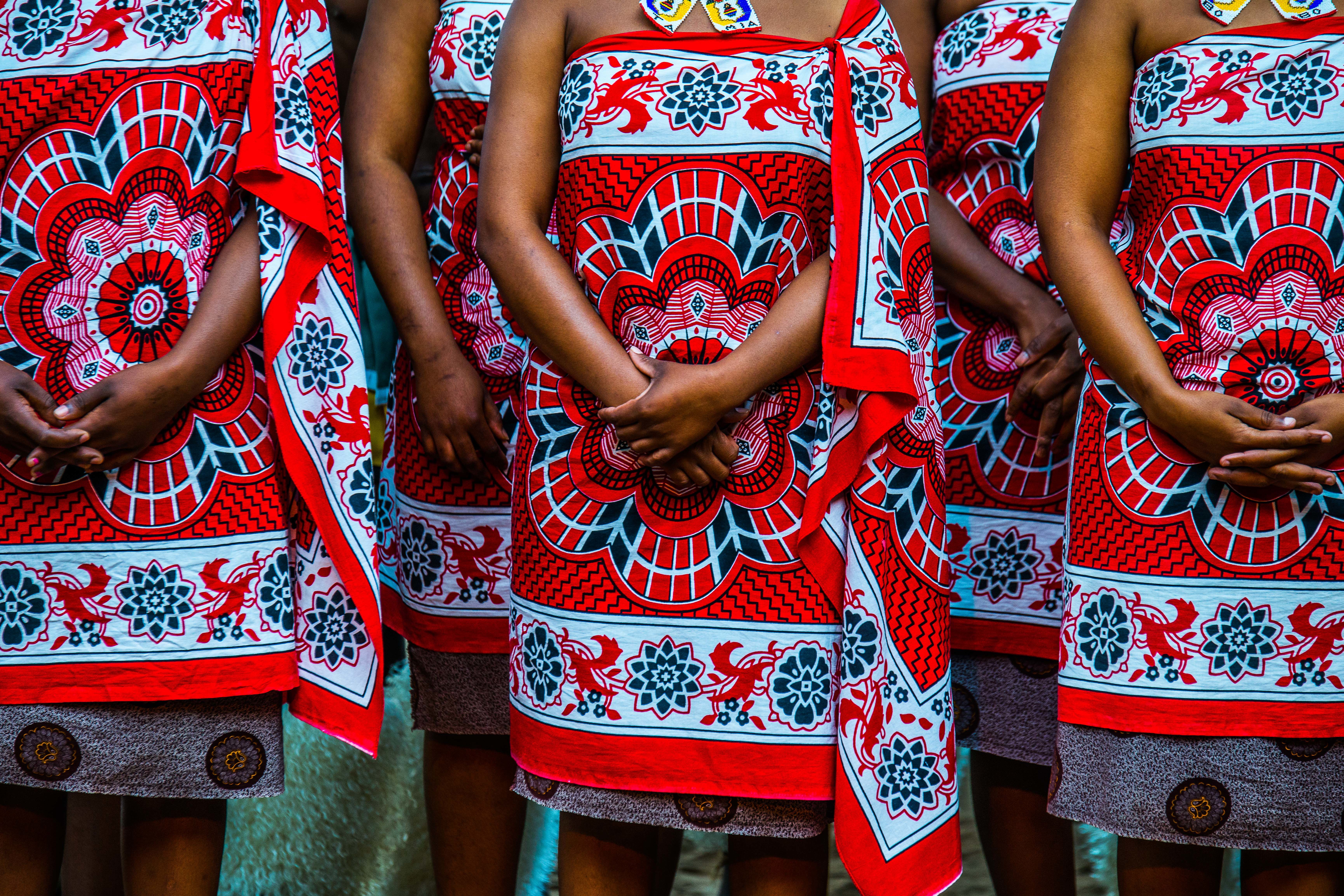 Costumes traditionnels au Swaziland