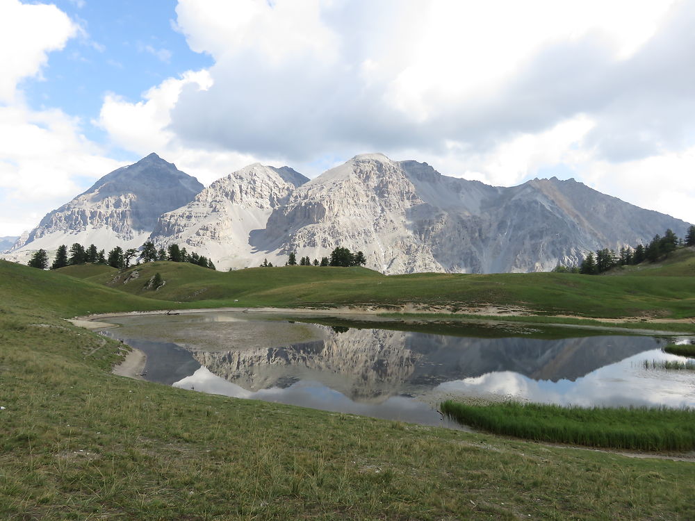 Reflets sur le lac Chavillon