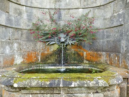 Fontaine mystérieuse à Trevarez