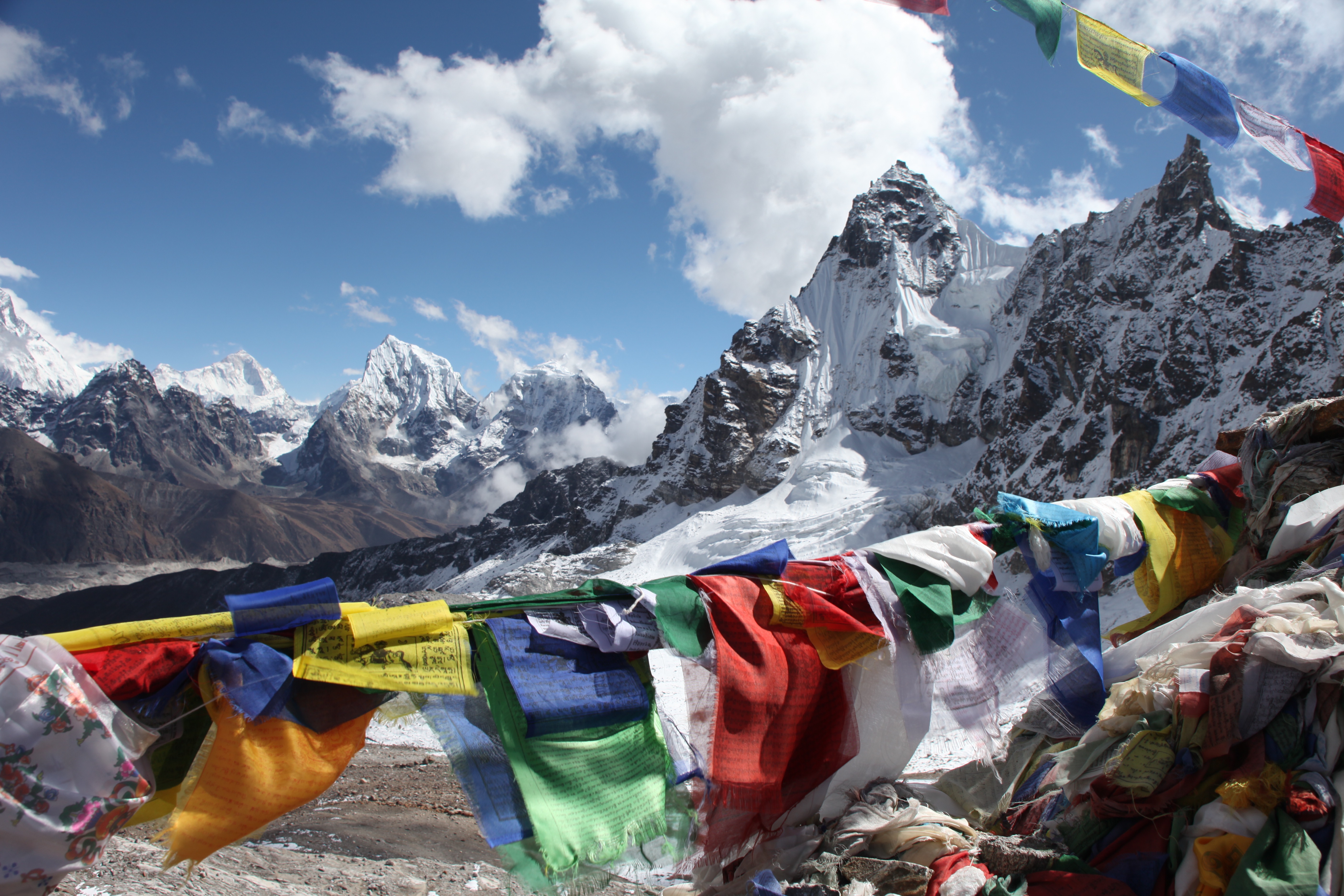 Renjo La Pass vallée du Khumbu Renjo La Pass vallée du Khumbu