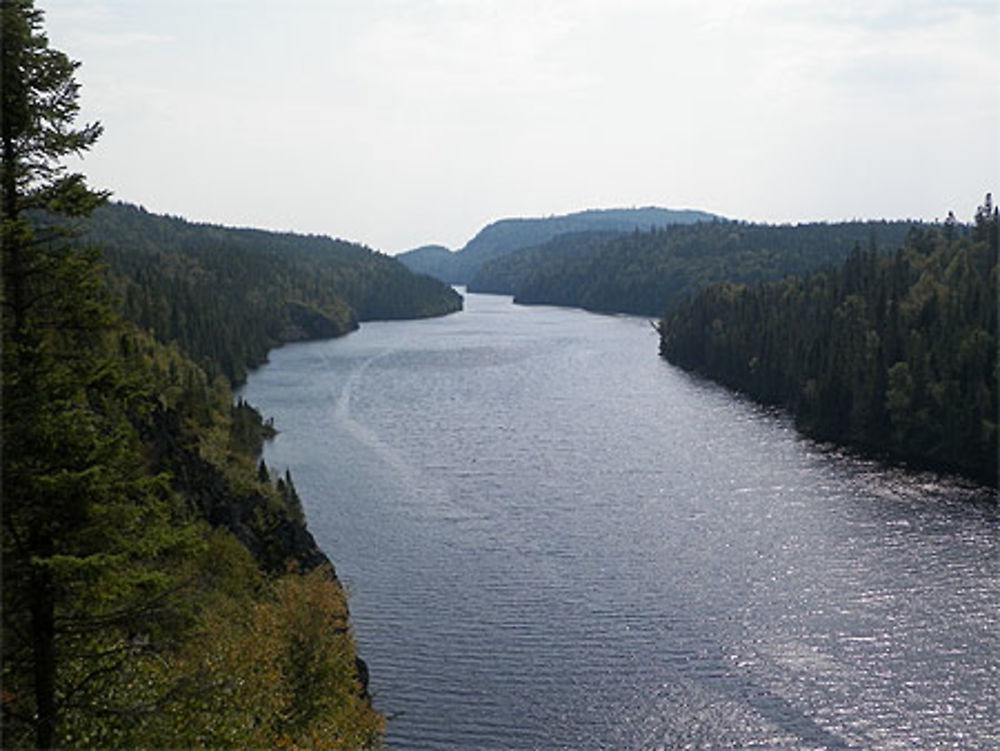 Lac La Haie vu vers le sud