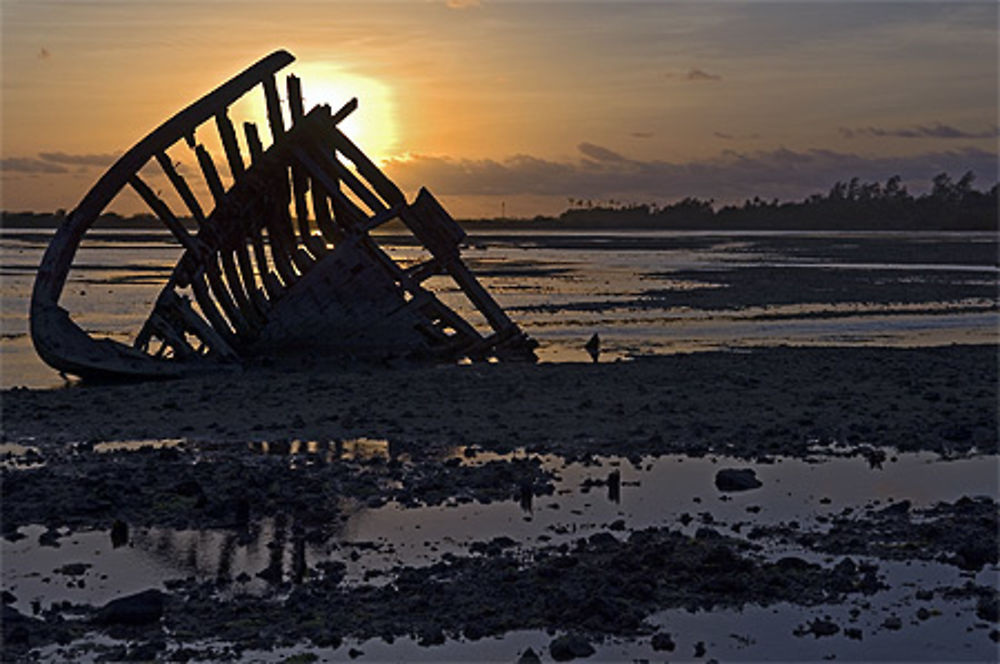 Coucher de soleil à Serangan