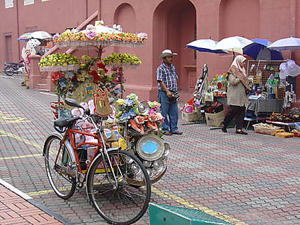 Vélo décoré