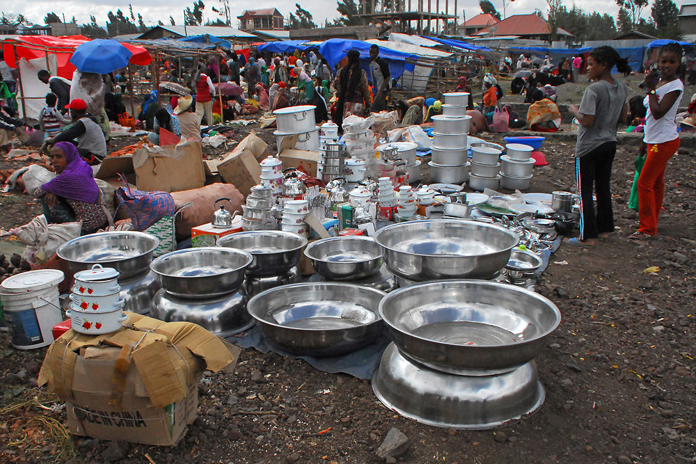 Marché à Goba