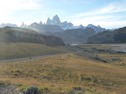 Route de la steppe de Patagonie