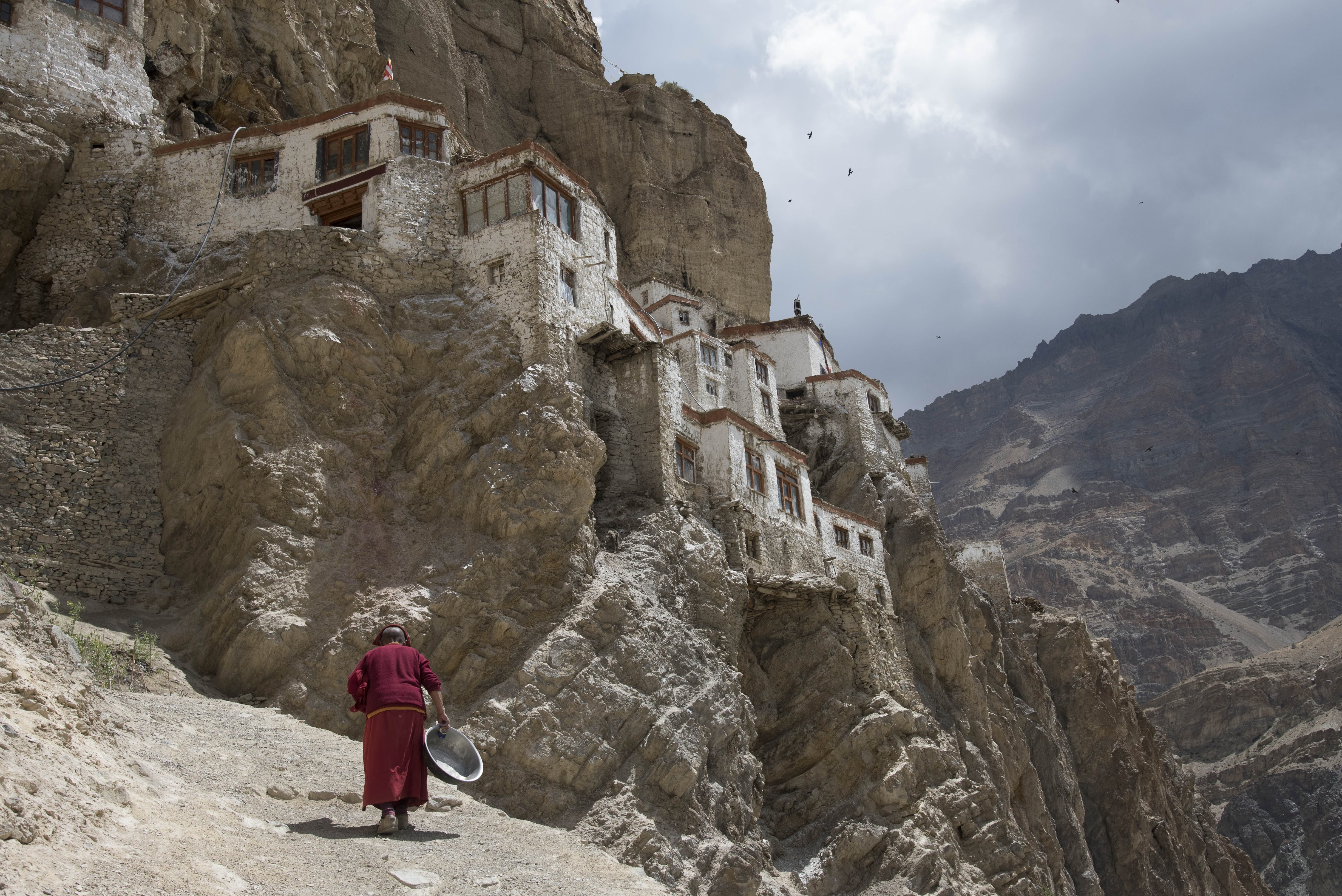 Monastère à Zanskar, en Inde Monastère à Zanskar, en Inde