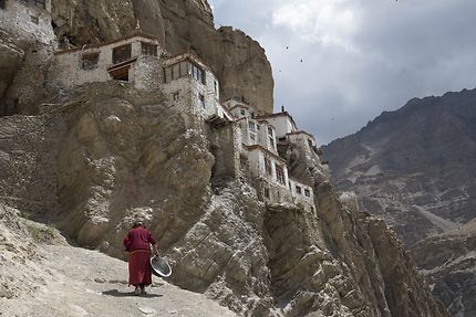 Monastère à Zanskar, en Inde