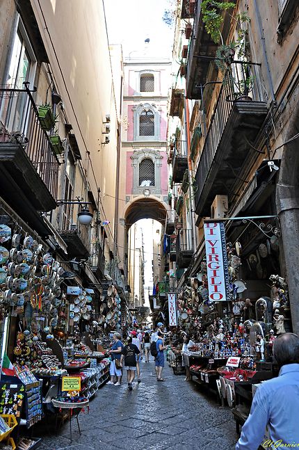 Ruelle du centre historique de Naples