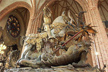 Storkyrkan - St Georges terrassant le dragon Storkyrkan - St Georges terrassant le dragon