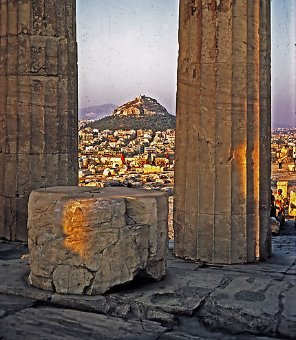 Vue de Lycabette, Athènes