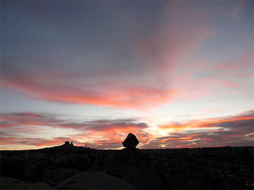 Coucher du soleil sur Göreme