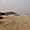 La falaise, vue de la plage