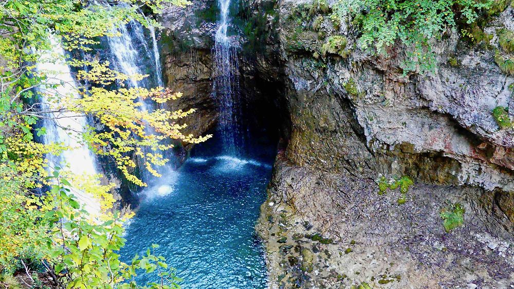 Cascade au parc national d'Ordesa