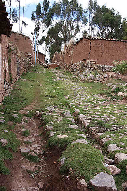 Dernier chemin Inca à Chinchero