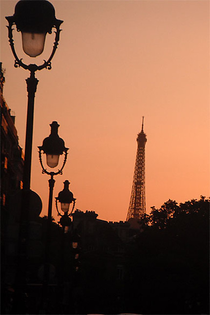 Crépuscule à Paris