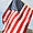 Un drapeau américain à Rockport