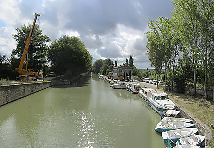 Canal du Midi port de Bram