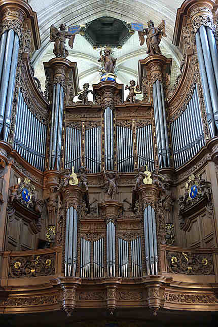 Buffet d'orgues, cathédrale Notre-Dame