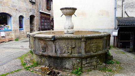Fontaine à Najac