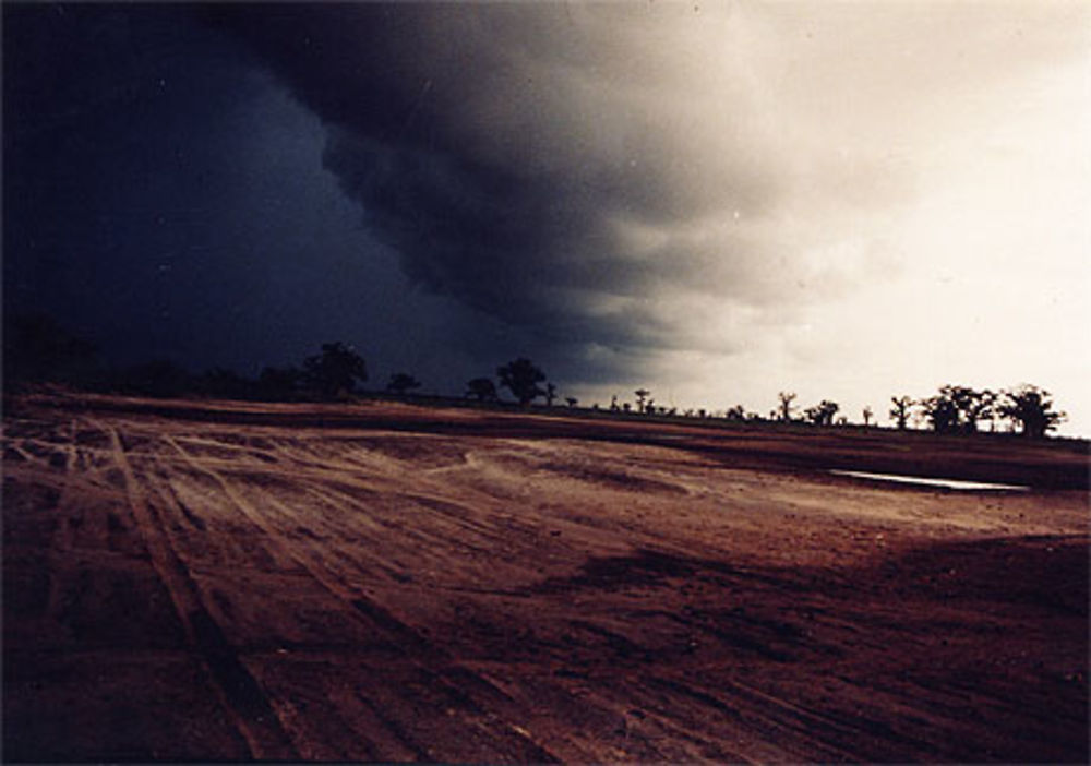 Arrivée de tornade