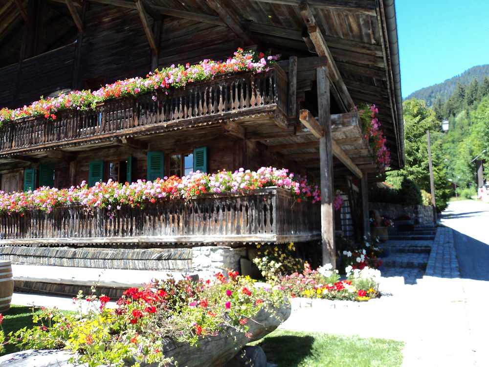 Un village bien fleuri