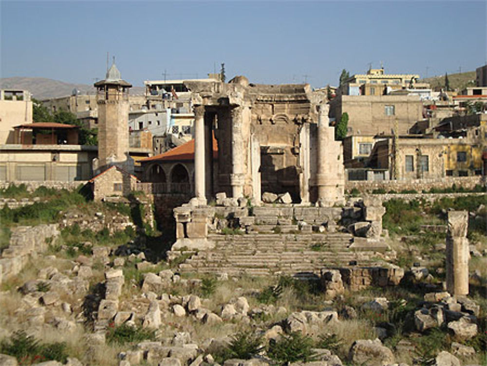 Vue du temple de Vénus